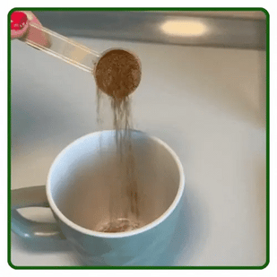 Añade una cucharada de nuestro café